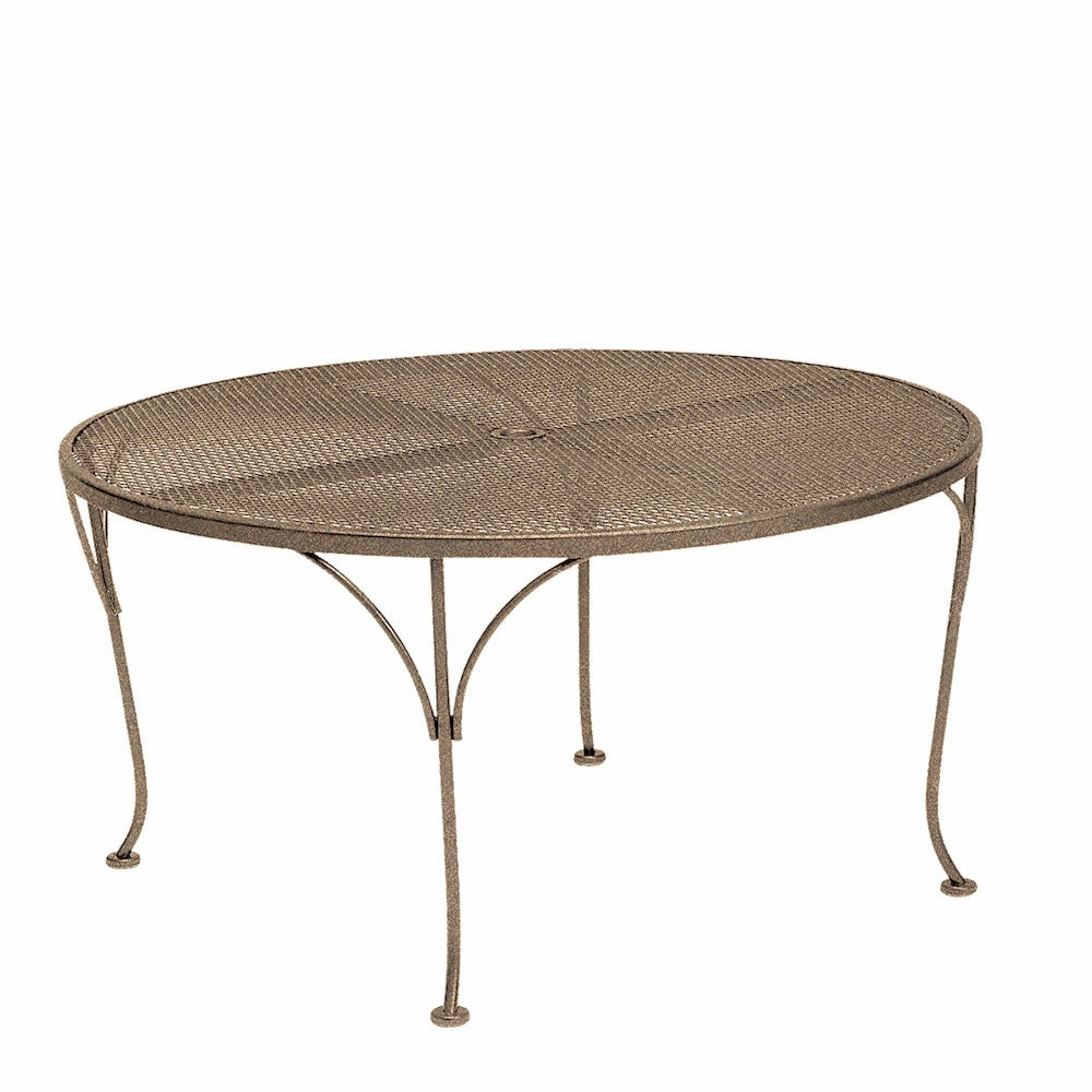 42" Round Mesh Top Chat Table