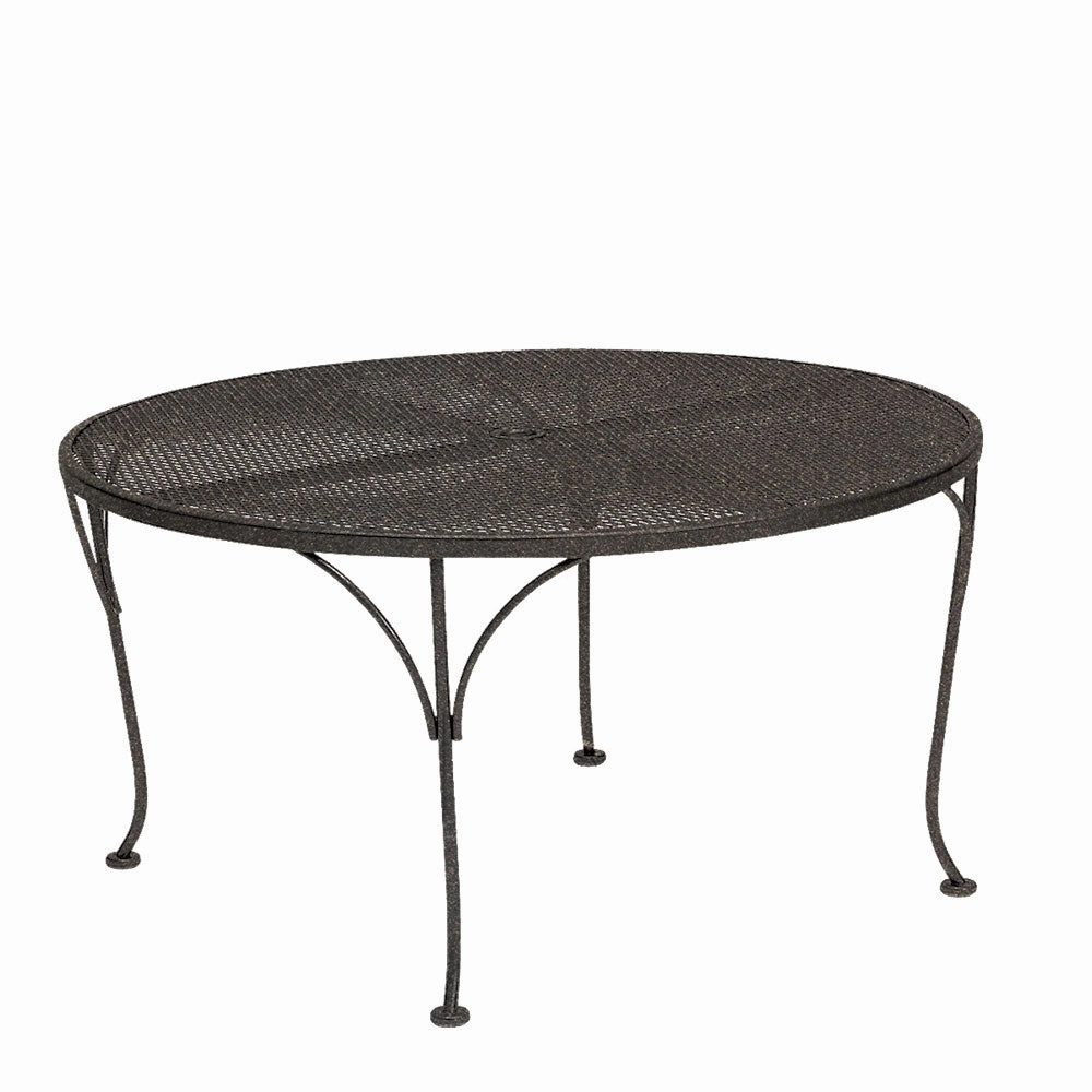 42" Round Mesh Top Chat Table