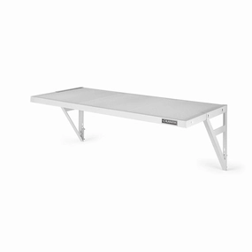 45 Gearloft Shelf - Hammered White Wall Accessory large capacity outdoor storage box