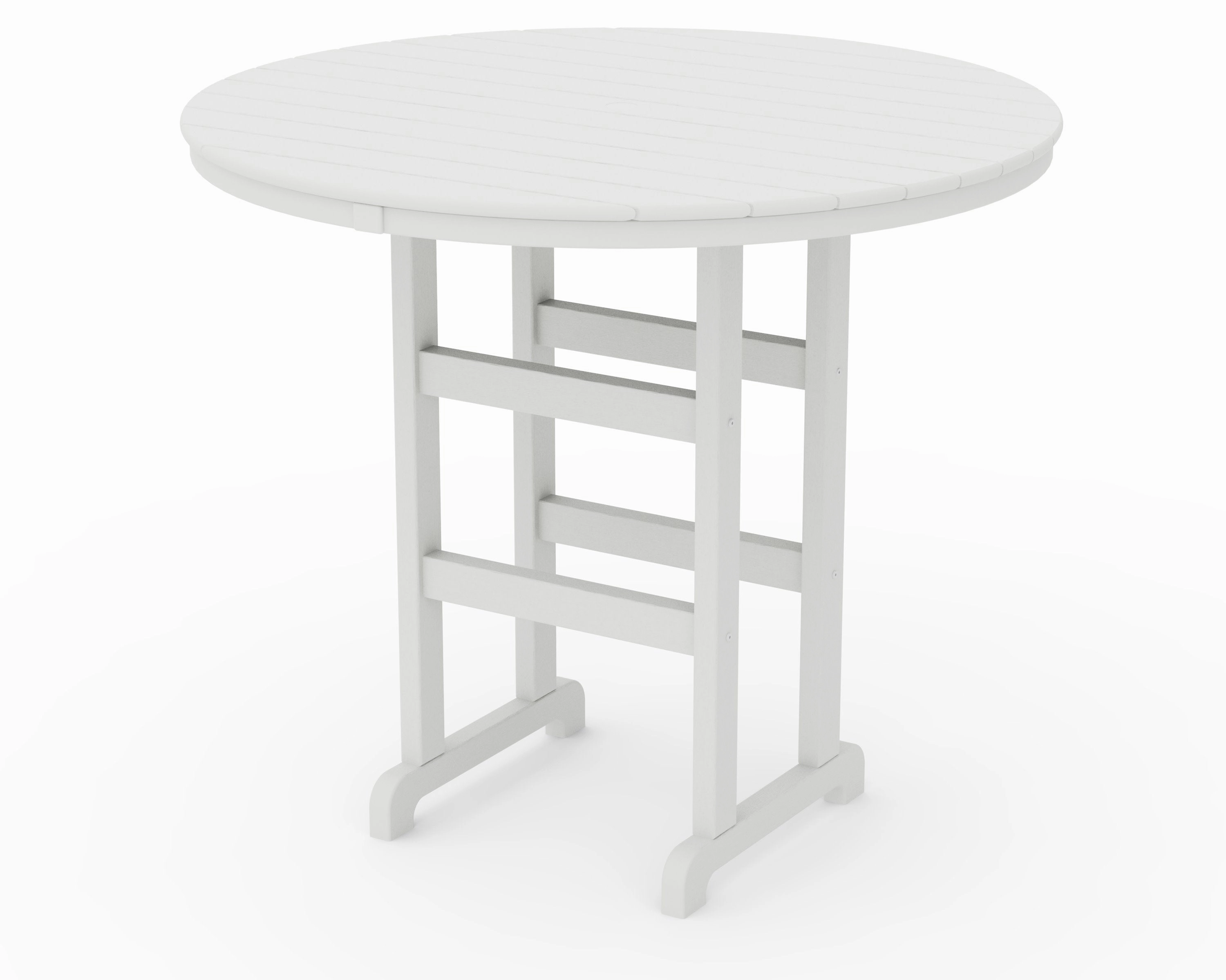 48" Round Farmhouse Bar Table