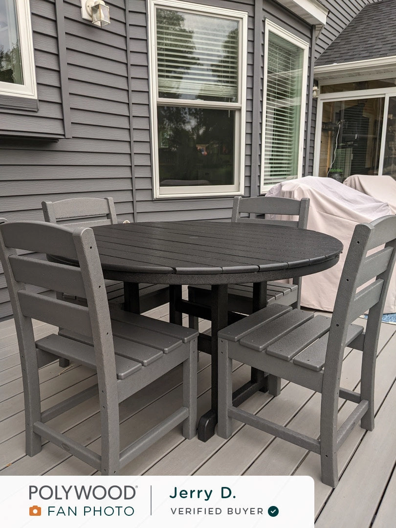 48" Round Farmhouse Dining Table