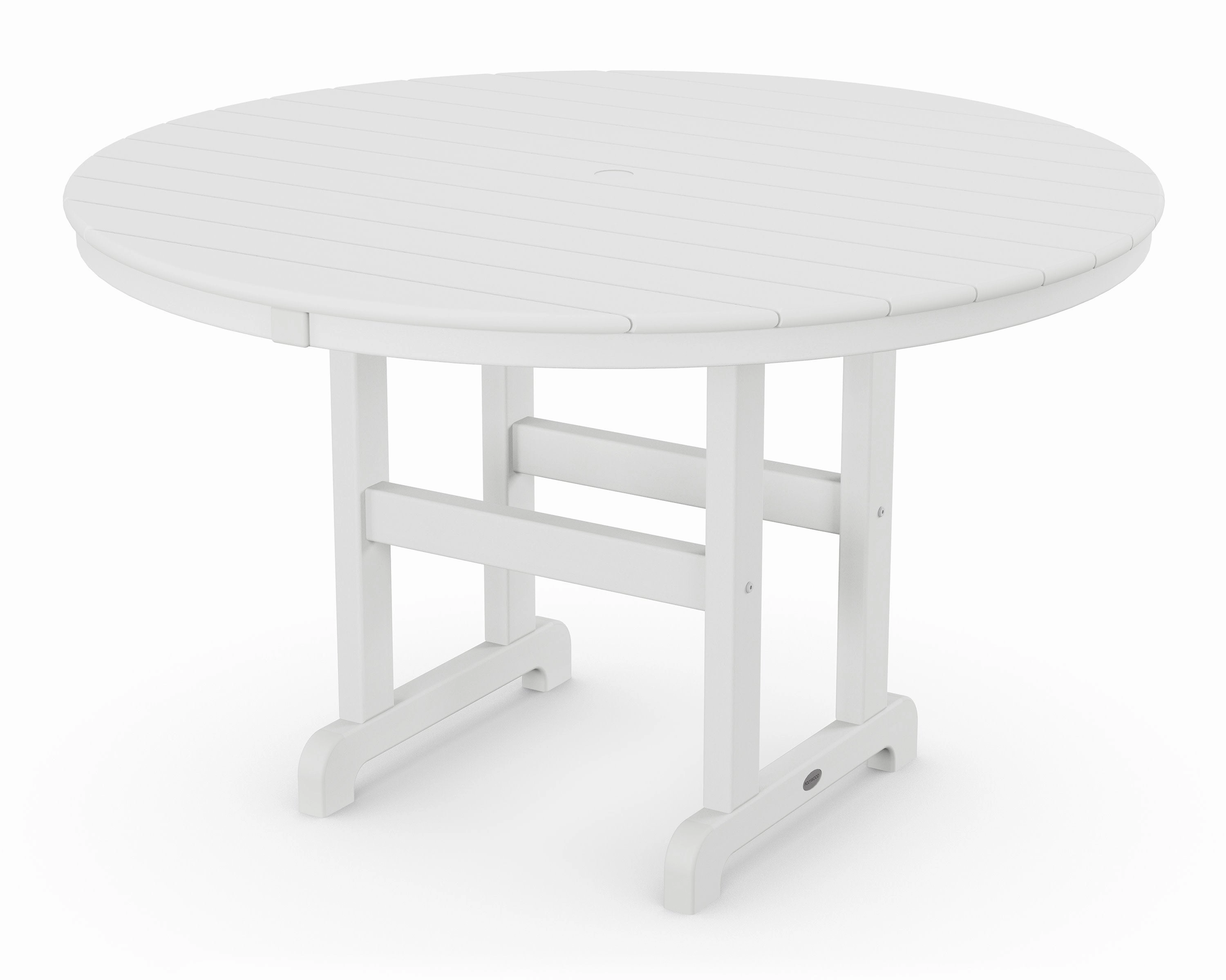 48" Round Farmhouse Dining Table