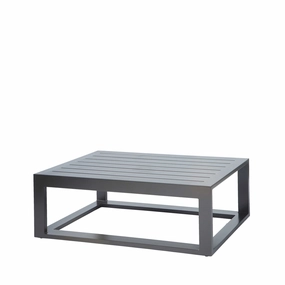 48" x 26" Palermo Slat Top Coffee Tableoutdoor coffee table for patio or lounge