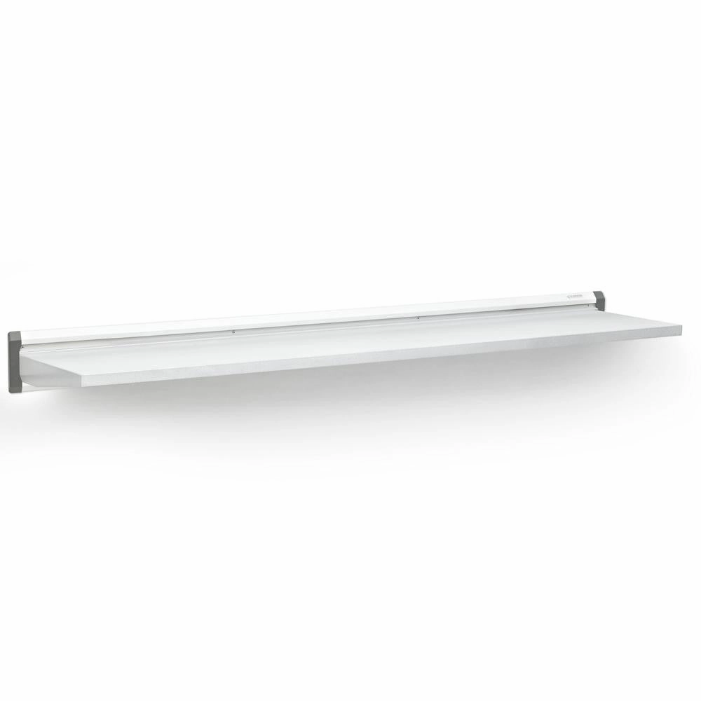 48 Solid Shelf - Hammered White Wall Accessory large capacity outdoor storage box