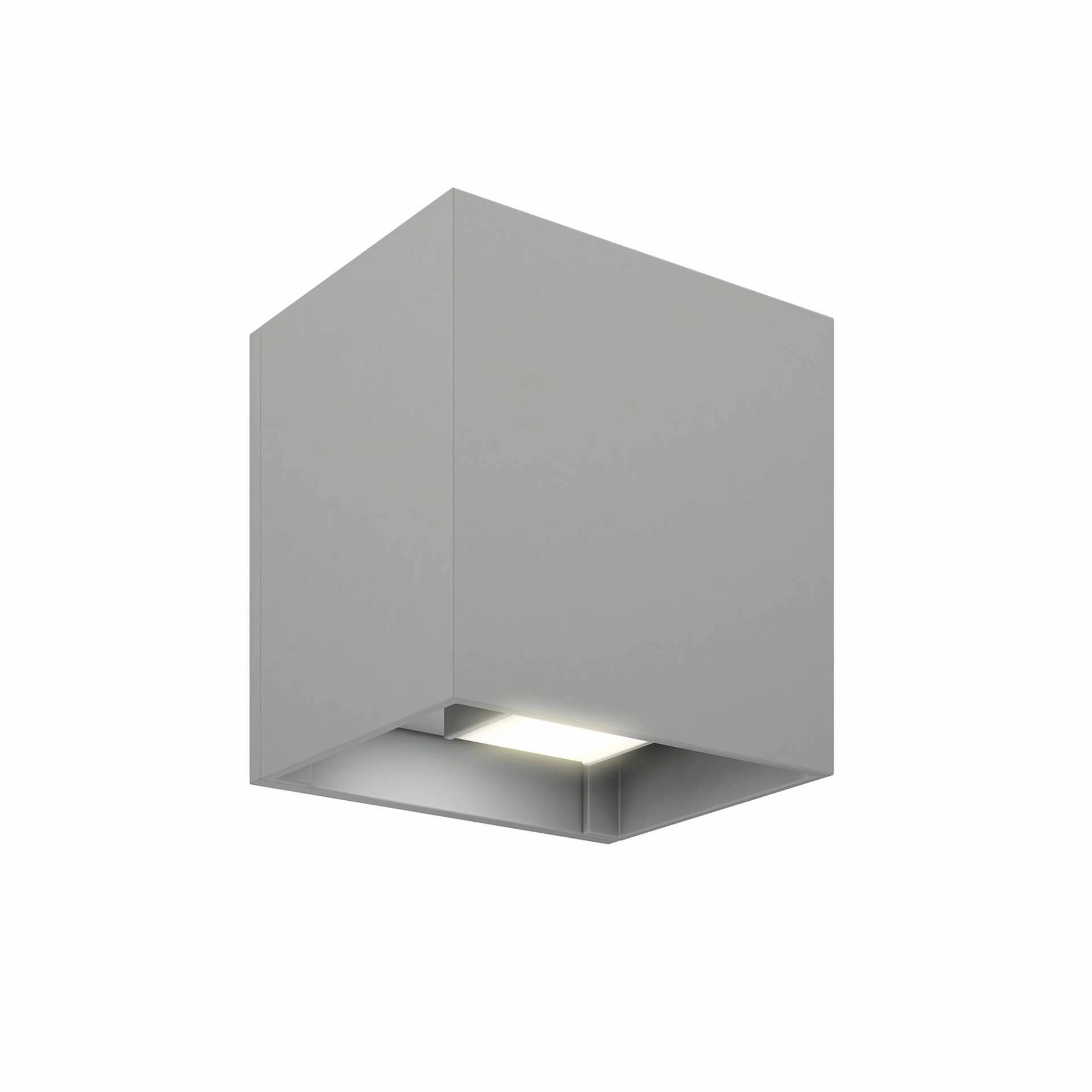 4" Square Directional Up/Down LED Wall Sconce