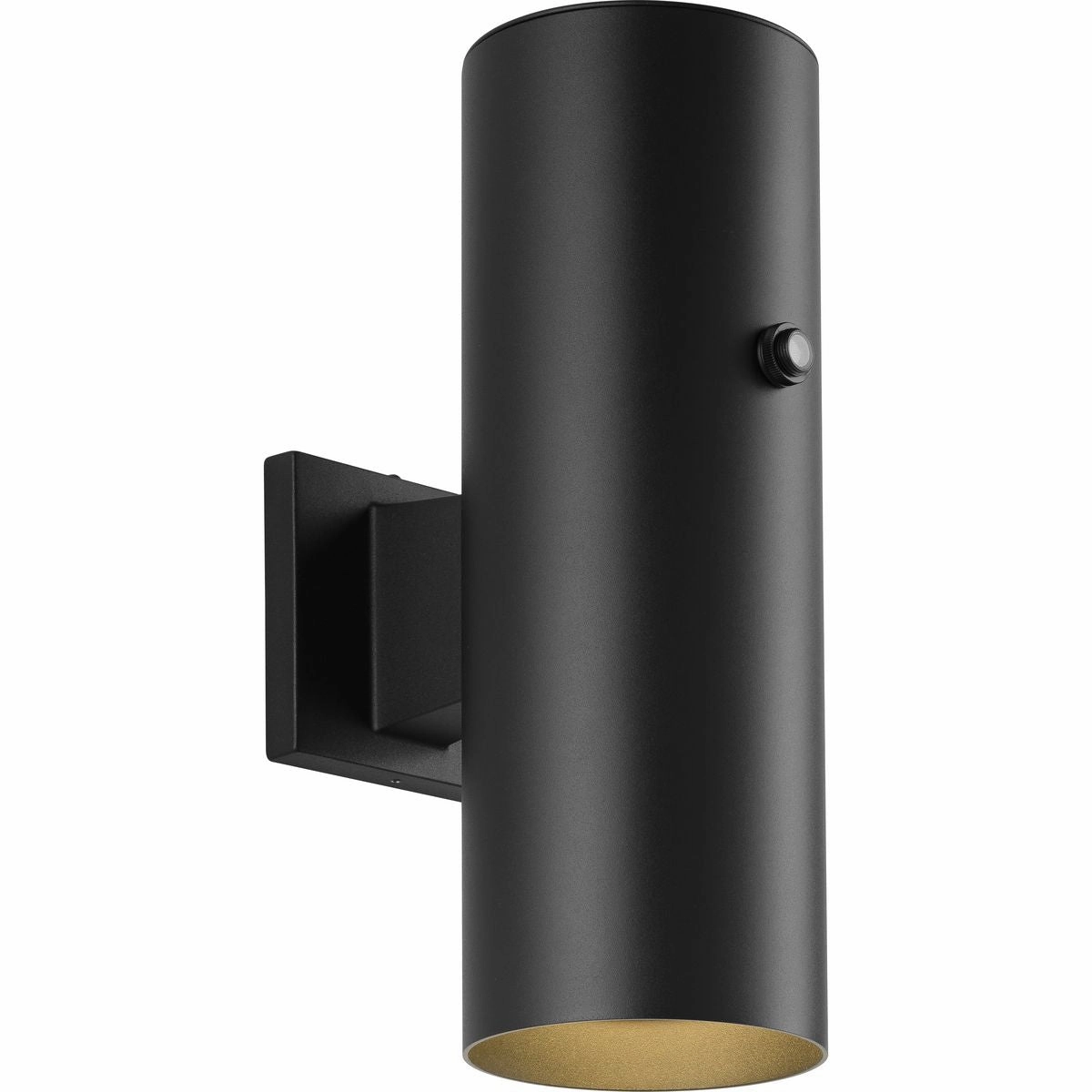 5In Cyl Rnds LED Cylinder Matte Black