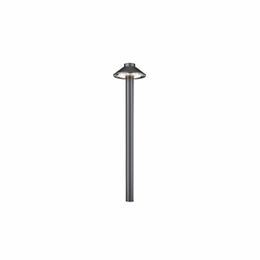 6511 LED Landscape Interpath Light Black On AluminumDecorative outdoor post lights