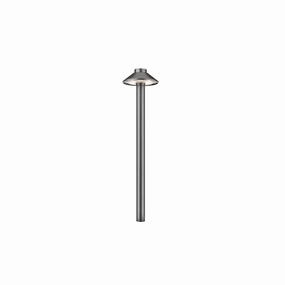 6511 LED Landscape Interpath Light Bronze On BrassDecorative outdoor post lights