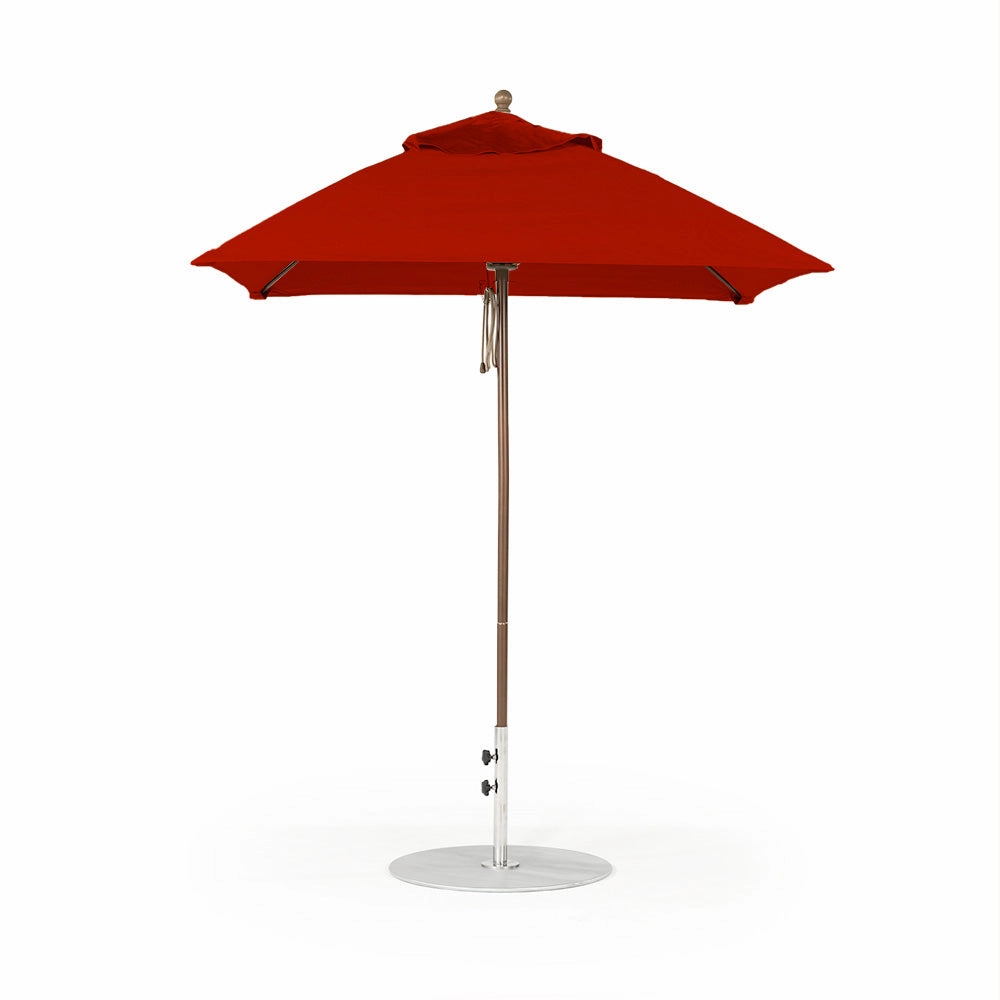 6.5' Sq Monterey Pulley Lift Market Umbrella