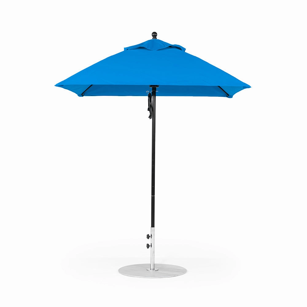 6.5' Sq Monterey Pulley Lift Market Umbrella