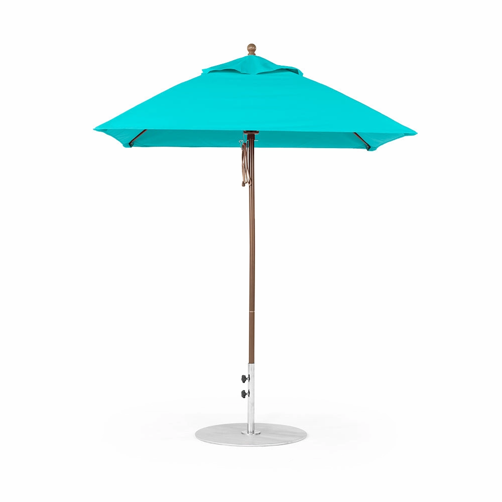 6.5' Sq Monterey Pulley Lift Market Umbrella