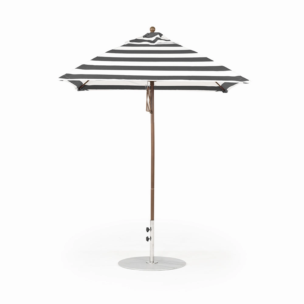 6.5' Sq Monterey Pulley Lift Market Umbrella