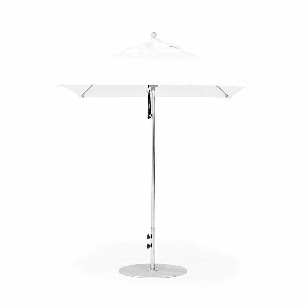 6.5' Sq Monterey Pulley Lift Market Umbrella