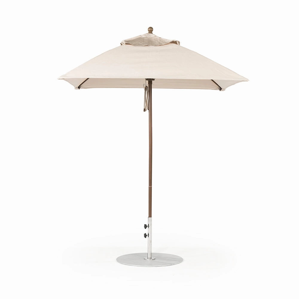6.5' Sq Monterey Pulley Lift Market Umbrella