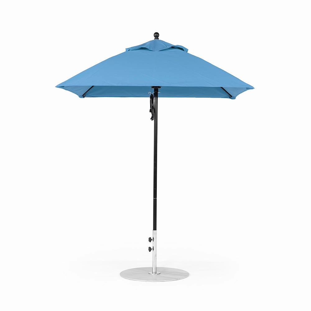 6.5' Sq Monterey Pulley Lift Market Umbrella