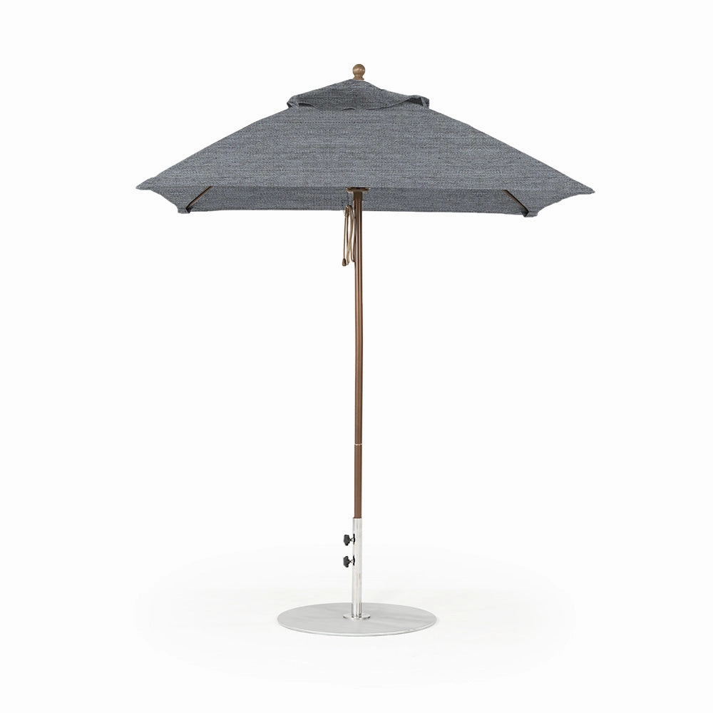 6.5' Sq Monterey Pulley Lift Market Umbrella