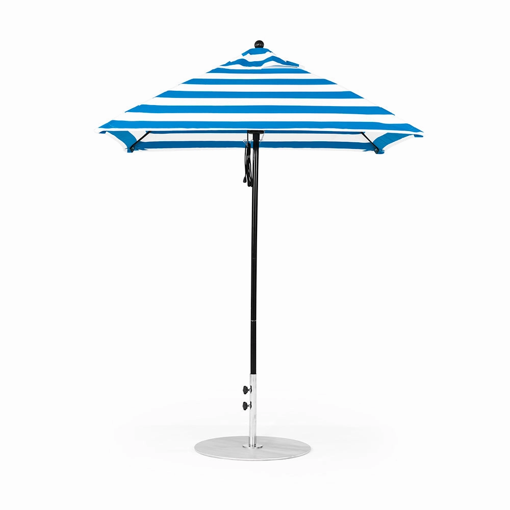 6.5' Sq Monterey Pulley Lift Market Umbrella
