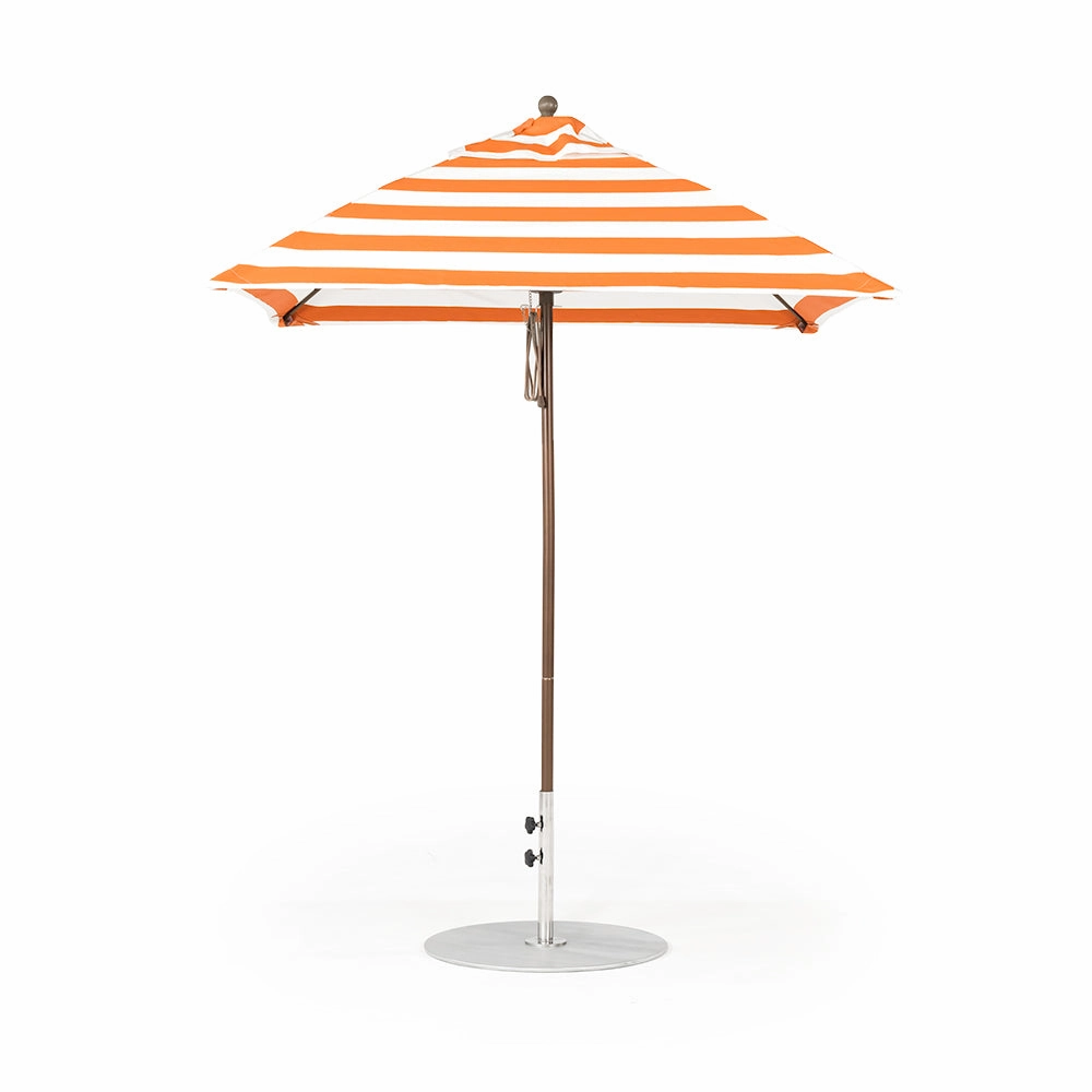 6.5' Sq Monterey Pulley Lift Market Umbrella