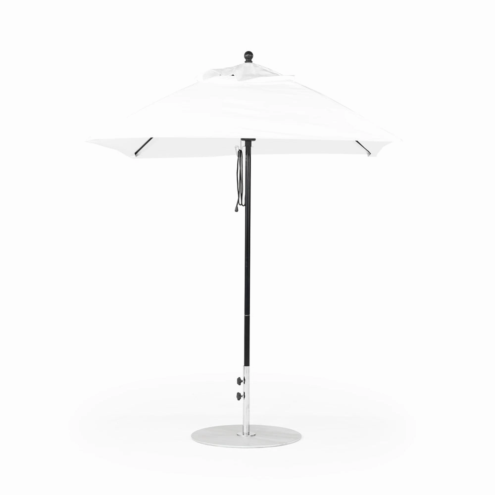 6.5' Sq Monterey Pulley Lift Market Umbrella