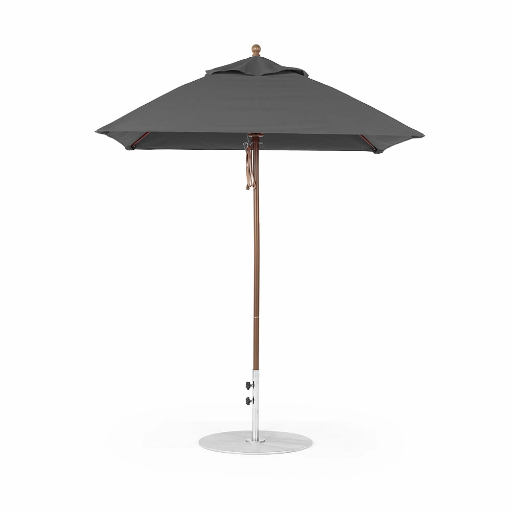 6.5' Sq Monterey Pulley Lift Market Umbrella