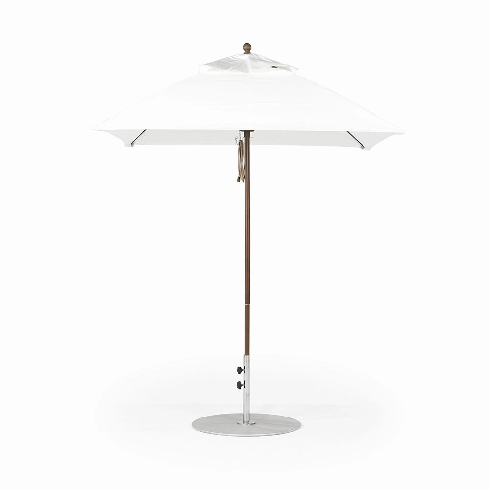 6.5' Sq Monterey Pulley Lift Market Umbrella
