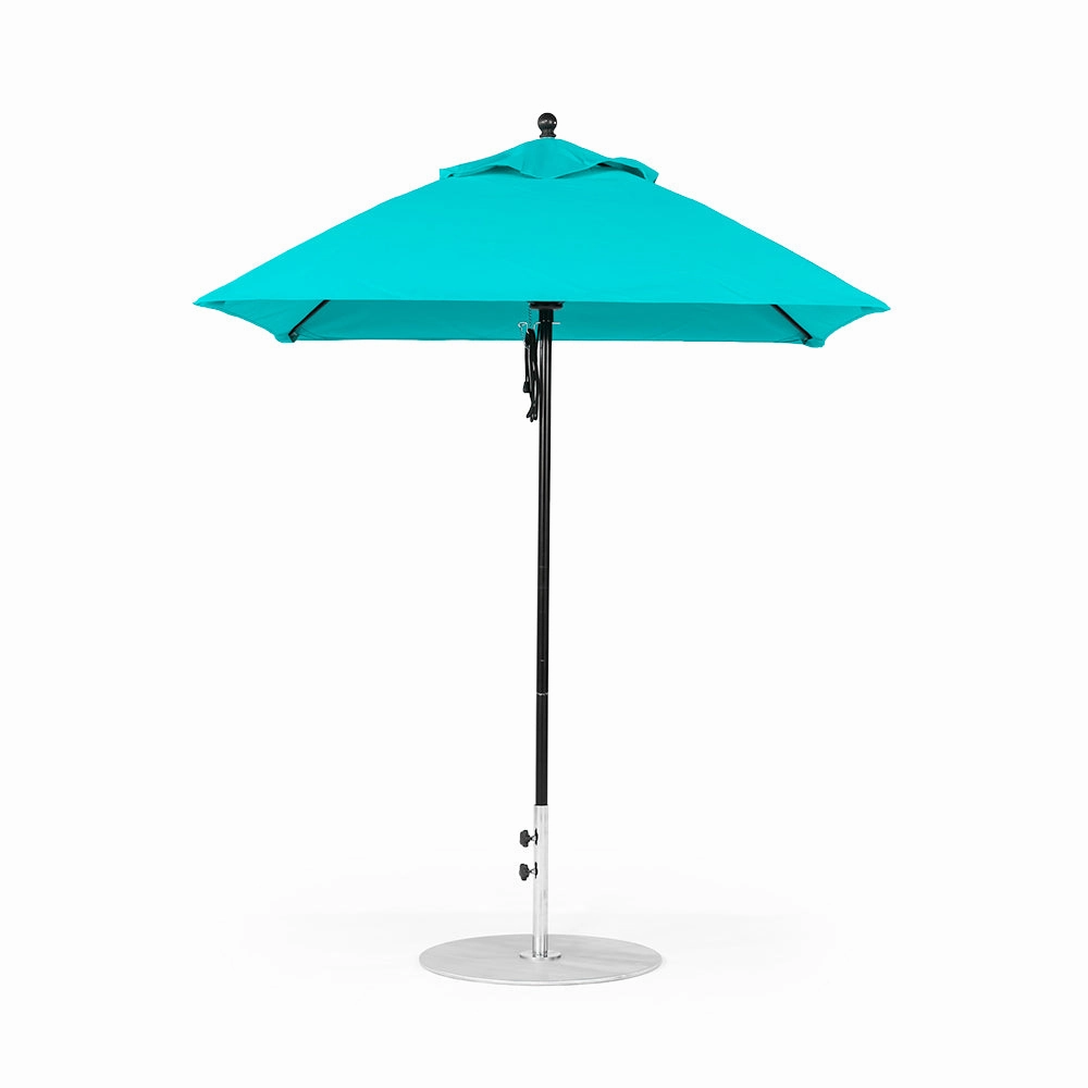 6.5' Sq Monterey Pulley Lift Market Umbrella