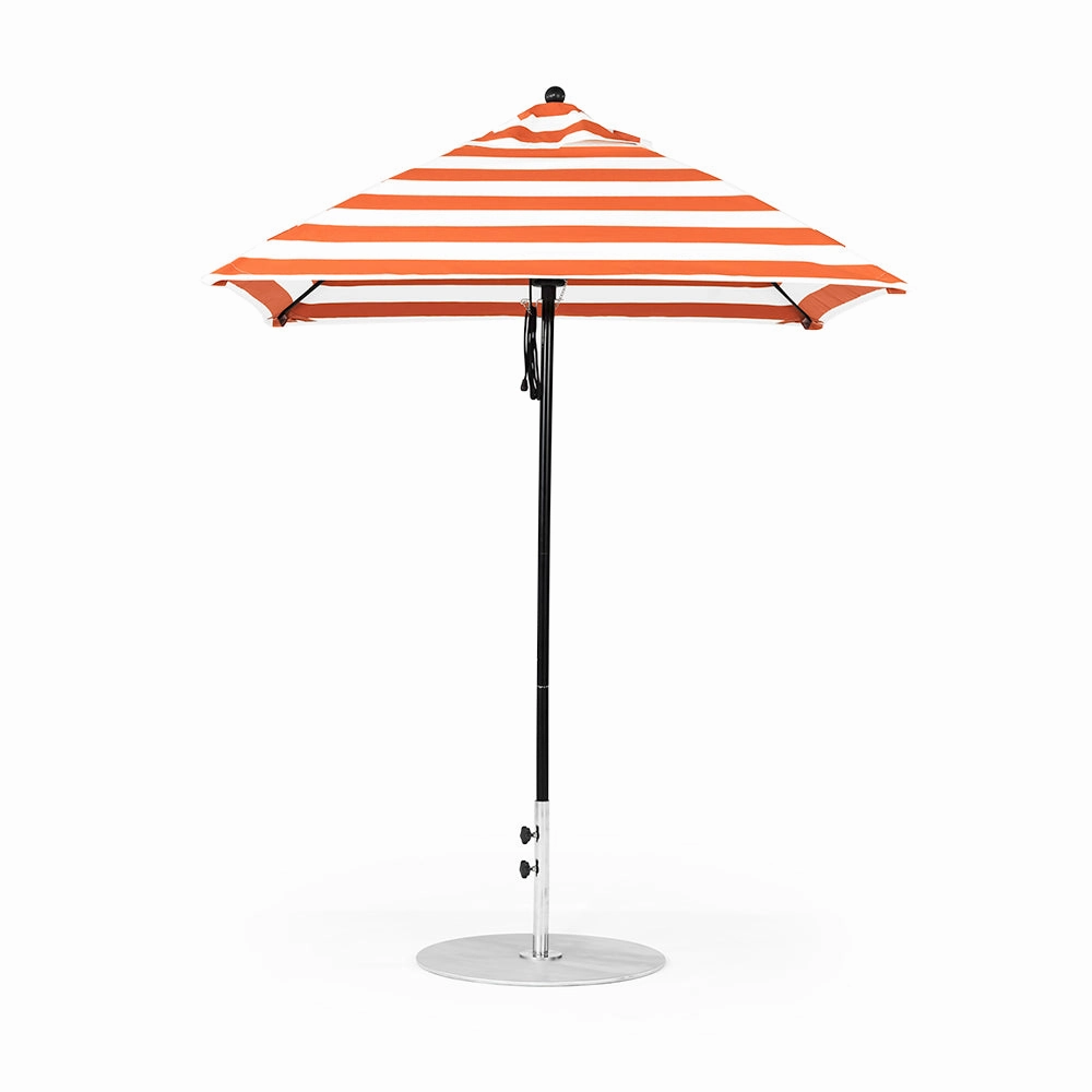 6.5' Sq Monterey Pulley Lift Market Umbrella