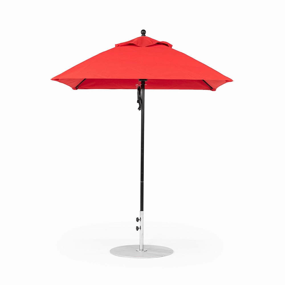 6.5' Sq Monterey Pulley Lift Market Umbrella