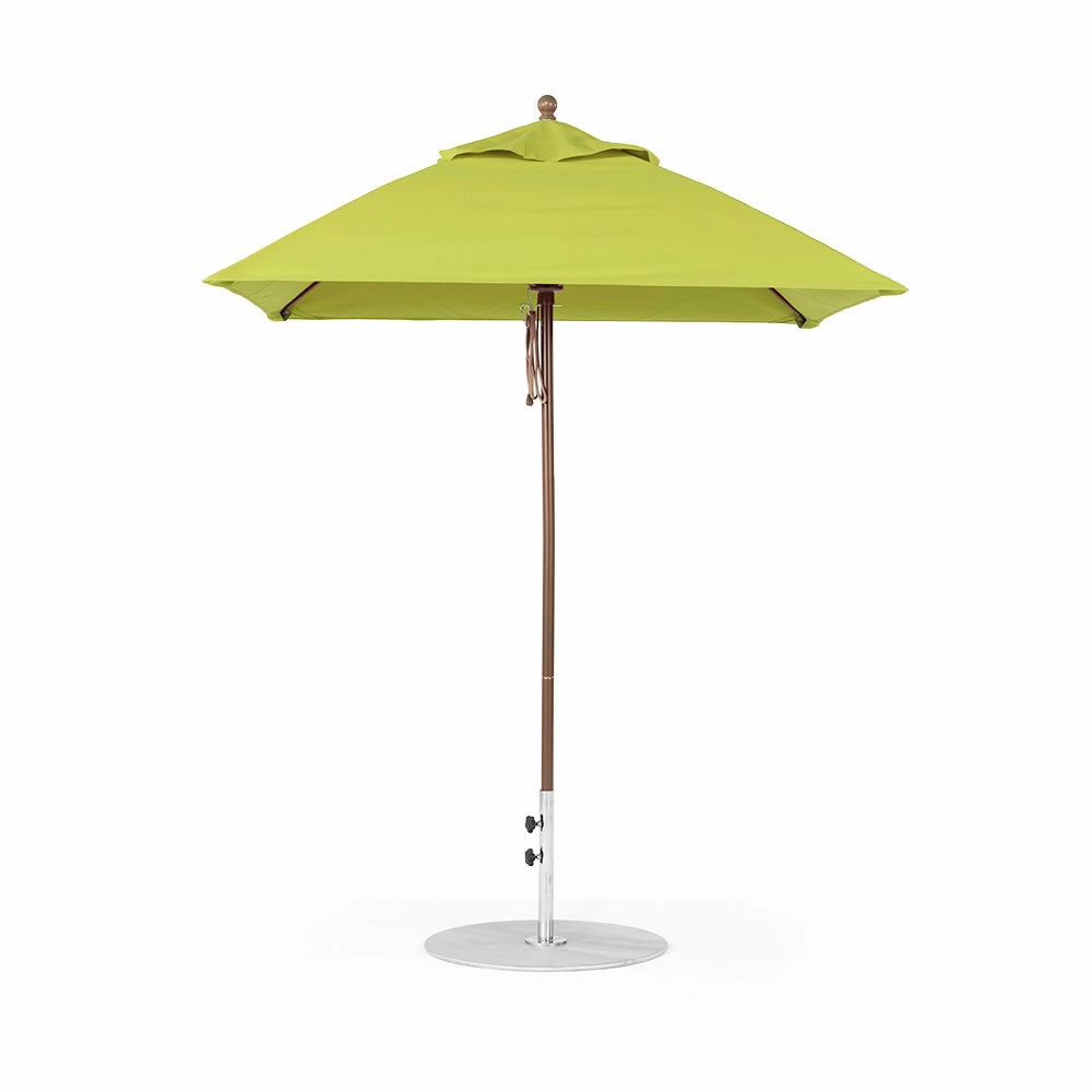 6.5' Sq Monterey Pulley Lift Market Umbrella