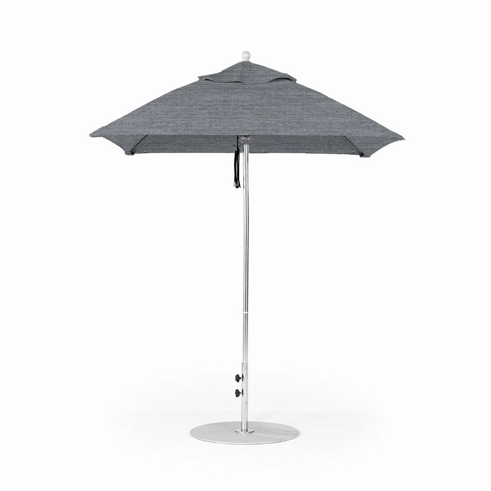 6.5' Sq Monterey Pulley Lift Market Umbrella