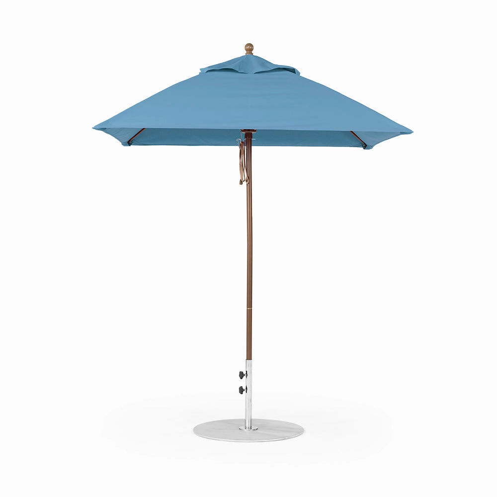 6.5' Sq Monterey Pulley Lift Market Umbrella