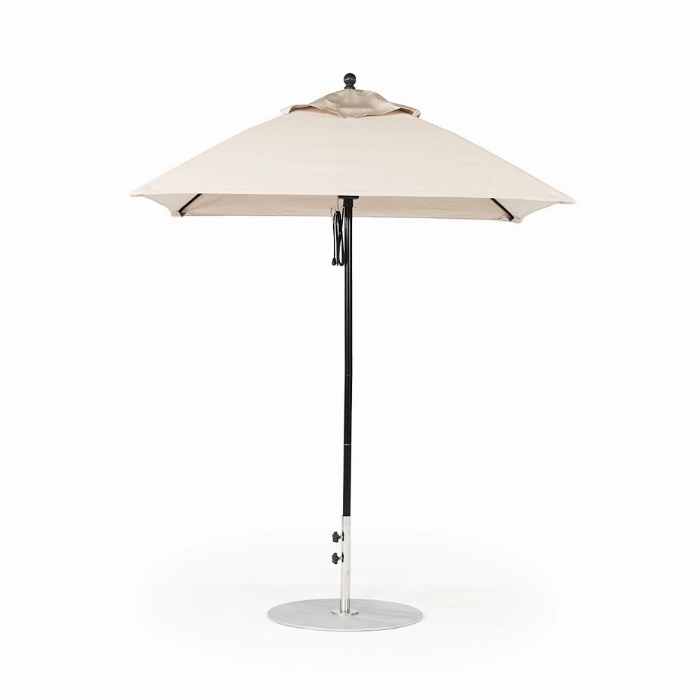 6.5' Sq Monterey Pulley Lift Market Umbrella
