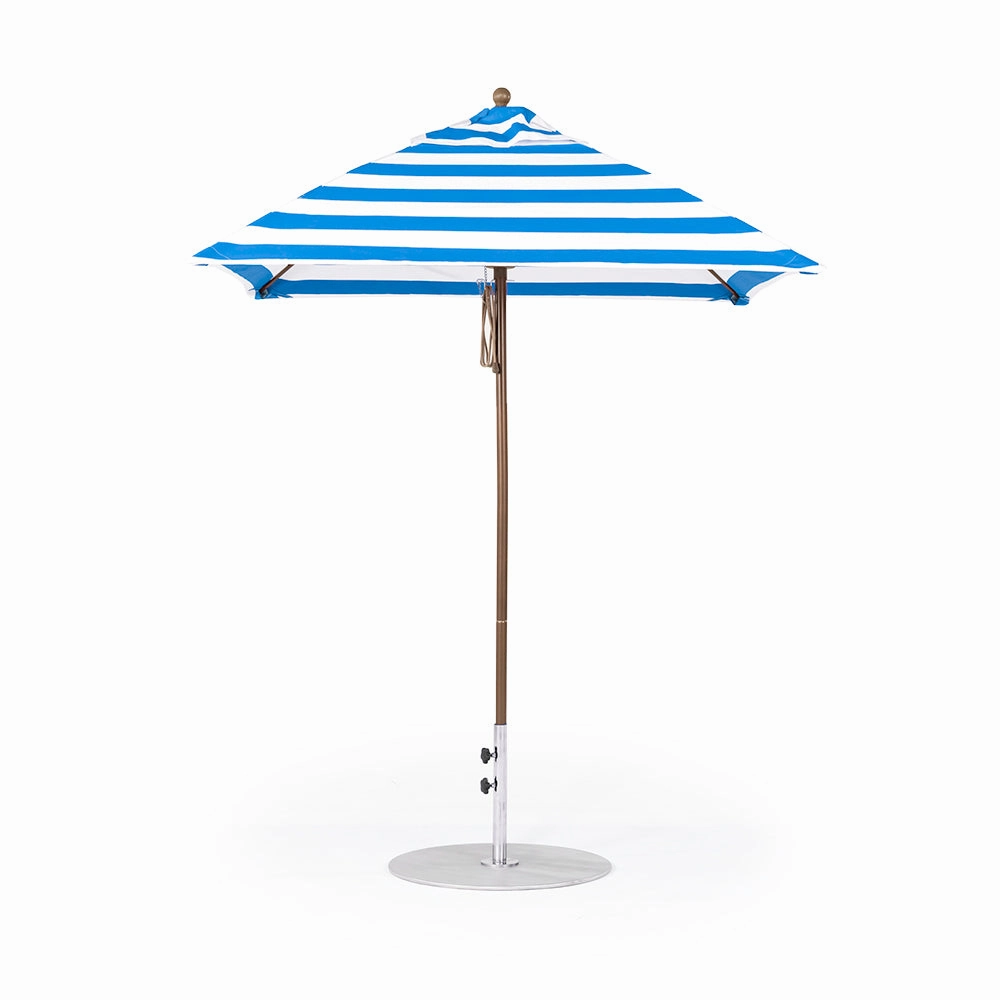 6.5' Sq Monterey Pulley Lift Market Umbrella