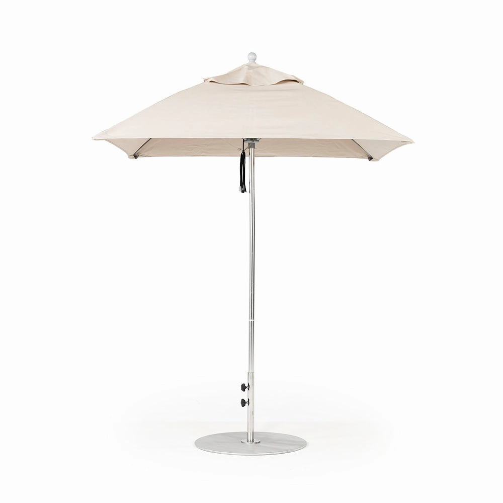6.5' Sq Monterey Pulley Lift Market Umbrella
