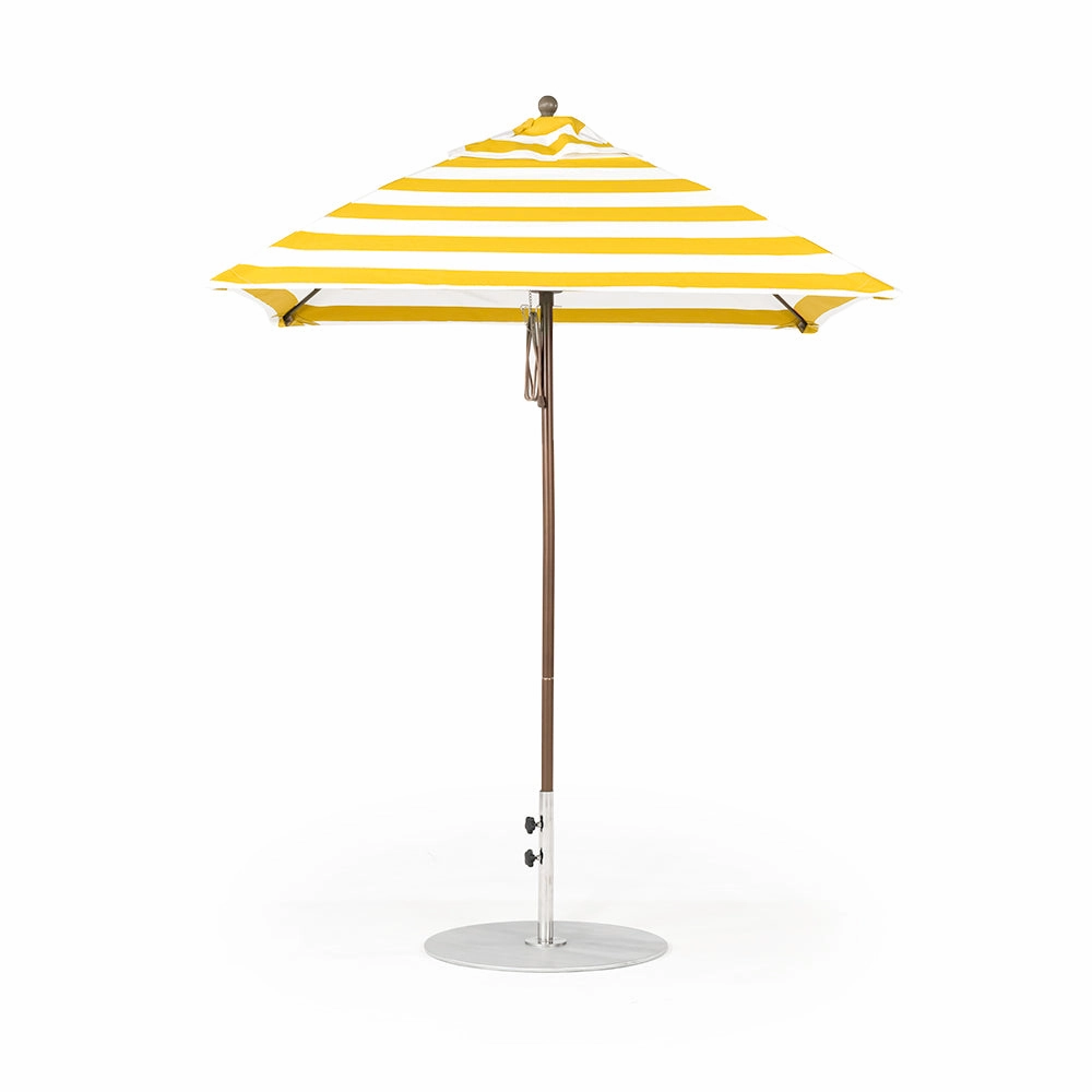 6.5' Sq Monterey Pulley Lift Market Umbrella