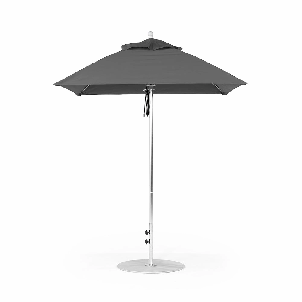 6.5' Sq Monterey Pulley Lift Market Umbrella