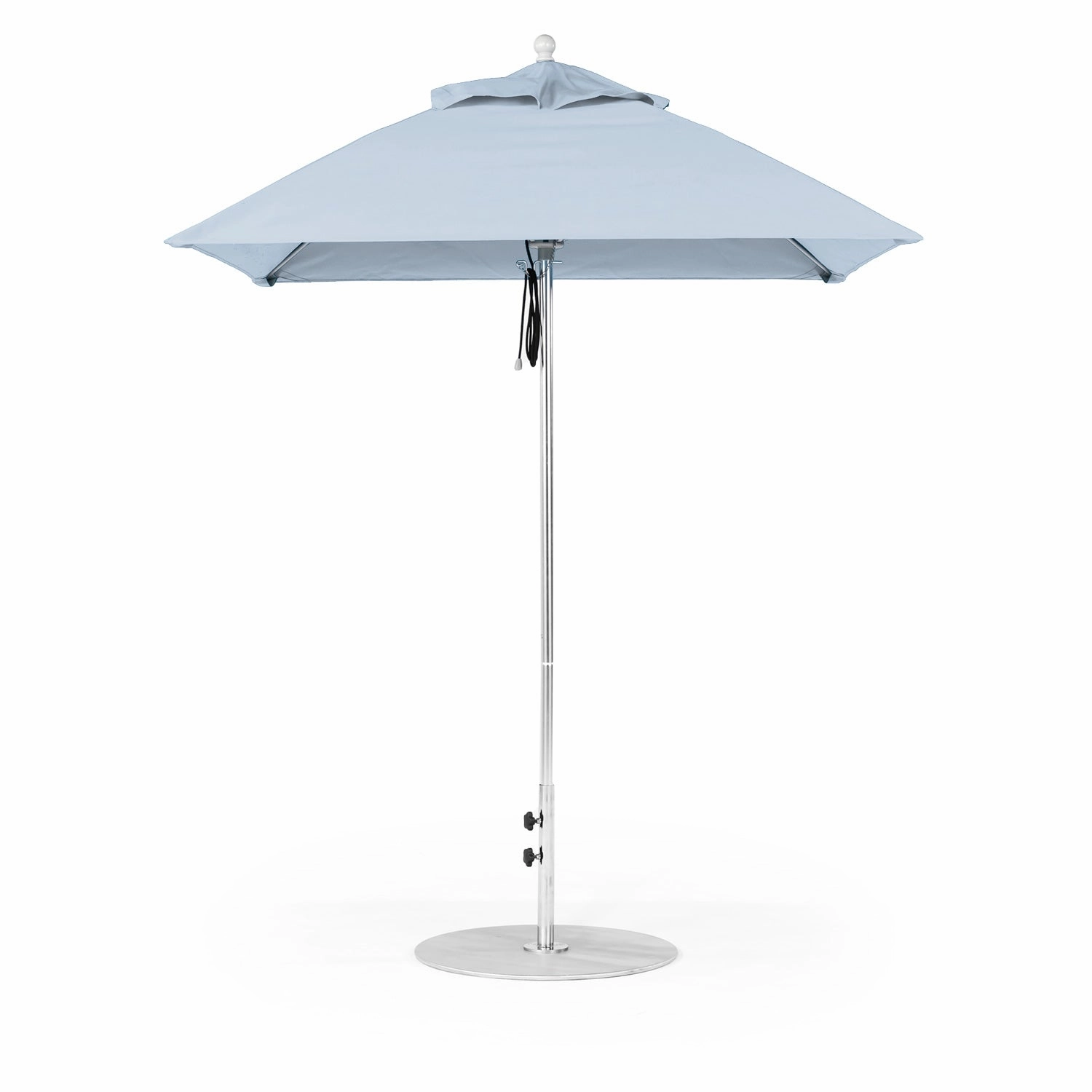6.5' Sq Monterey Pulley Lift Market Umbrella