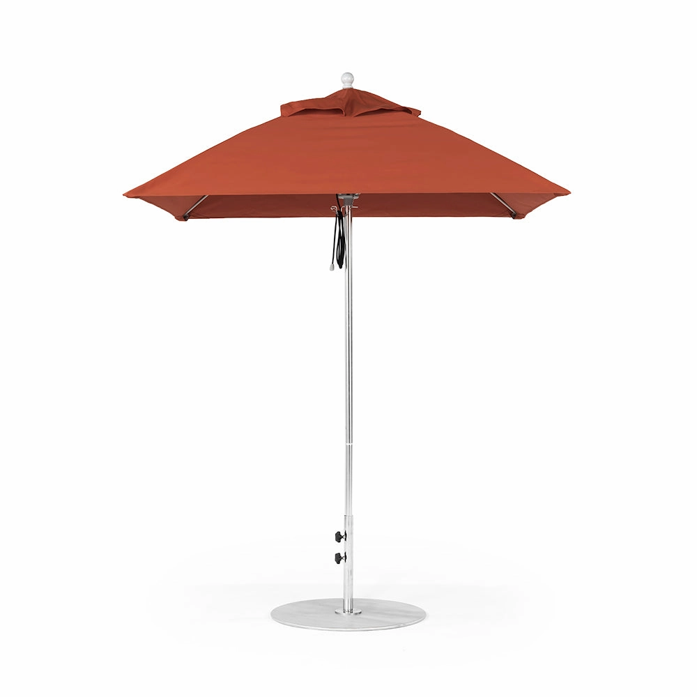6.5' Sq Monterey Pulley Lift Market Umbrella