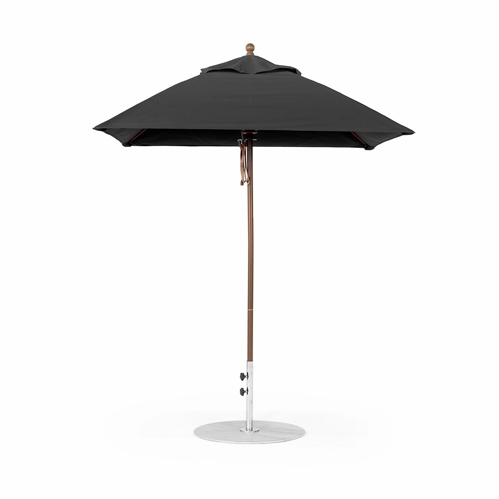 6.5' Sq Monterey Pulley Lift Market Umbrella