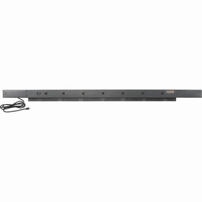 6' Wide 9-outlet Workbench Powerstrip - Hammered Granite Storage Solution large capacity outdoor storage box