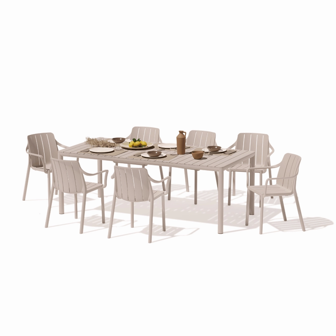 6 Seat Garden Dining Set Corda