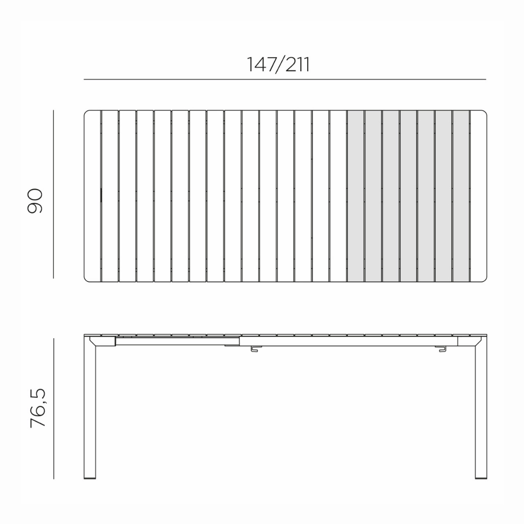 6 Seat Garden Dining Set Corda