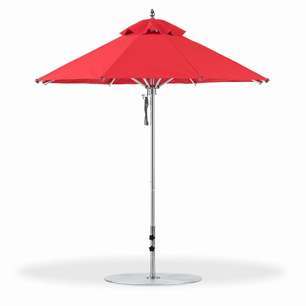 7.5' Oct Greenwich Aluminum Market Umbrella