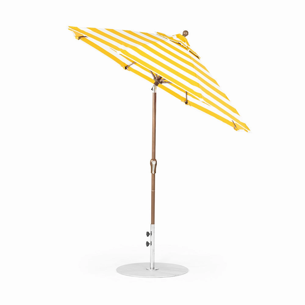 7.5' Oct Monterey Crank Auto Tilt Market Umbrella