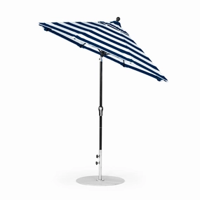 7.5' Oct Monterey Crank Auto Tilt Market Umbrellaadjustable height outdoor parasol