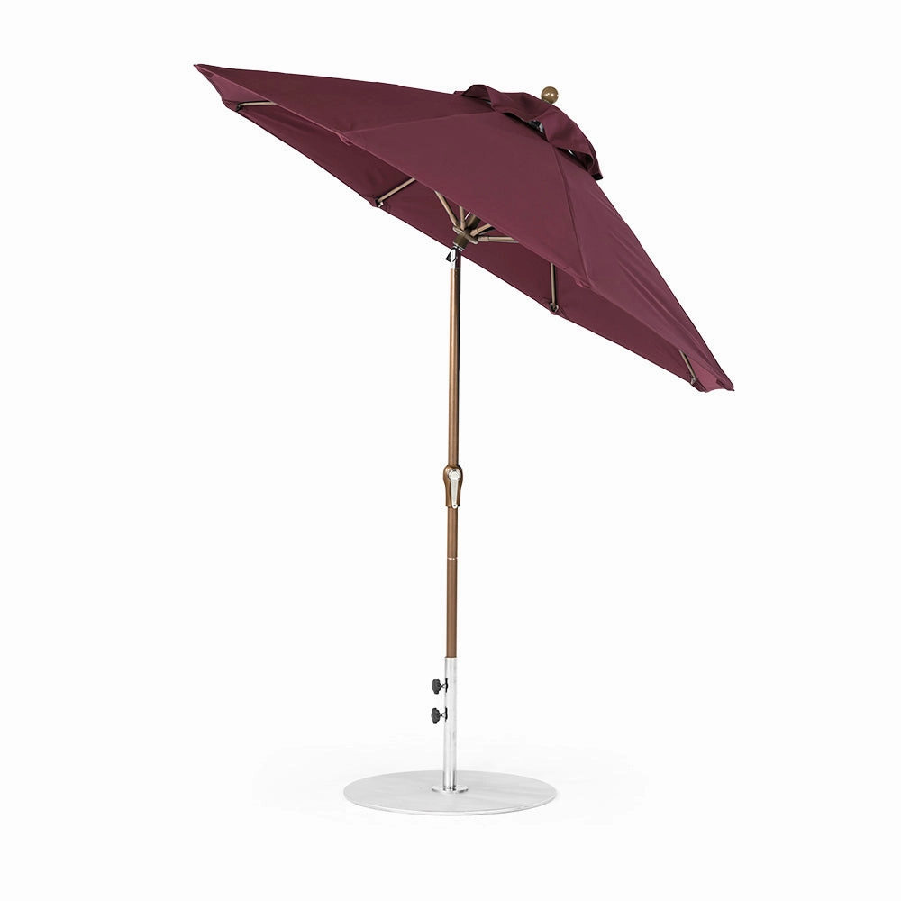 7.5' Oct Monterey Crank Auto Tilt Market Umbrella