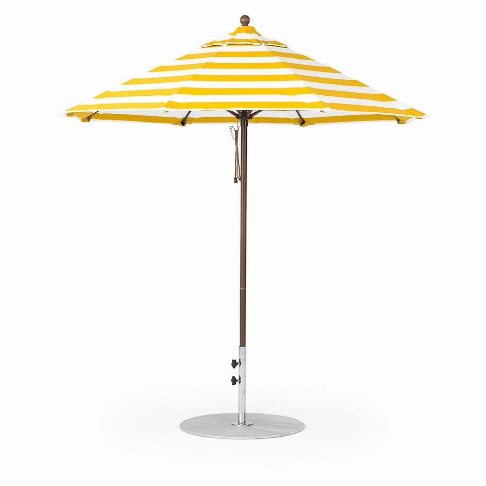 7.5' Oct Monterey Pulley Lift Market Umbrella