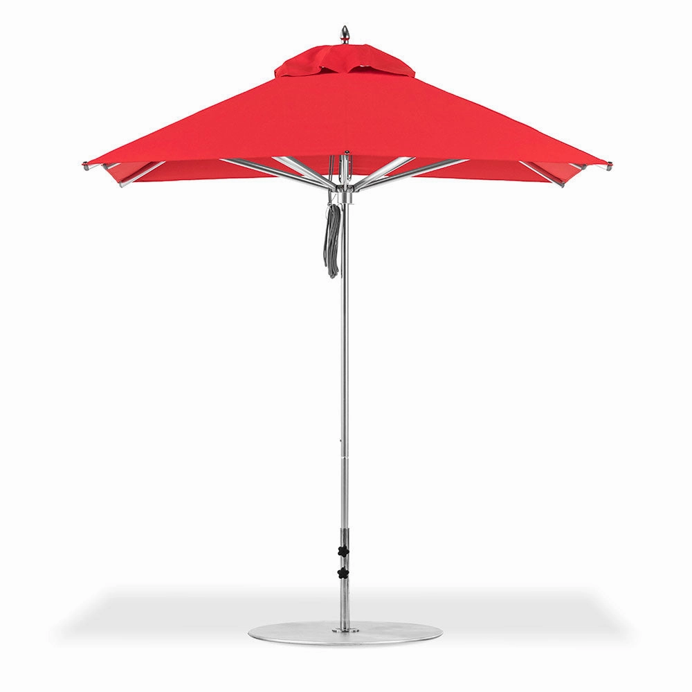 7.5' Sq Greenwich Aluminum Market Umbrella