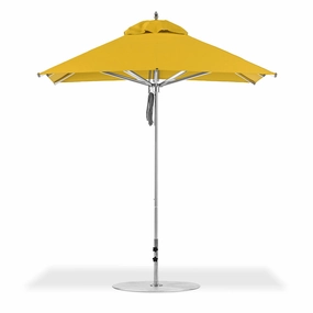 7.5' Sq Greenwich Aluminum Market Umbrellaadjustable height outdoor parasol
