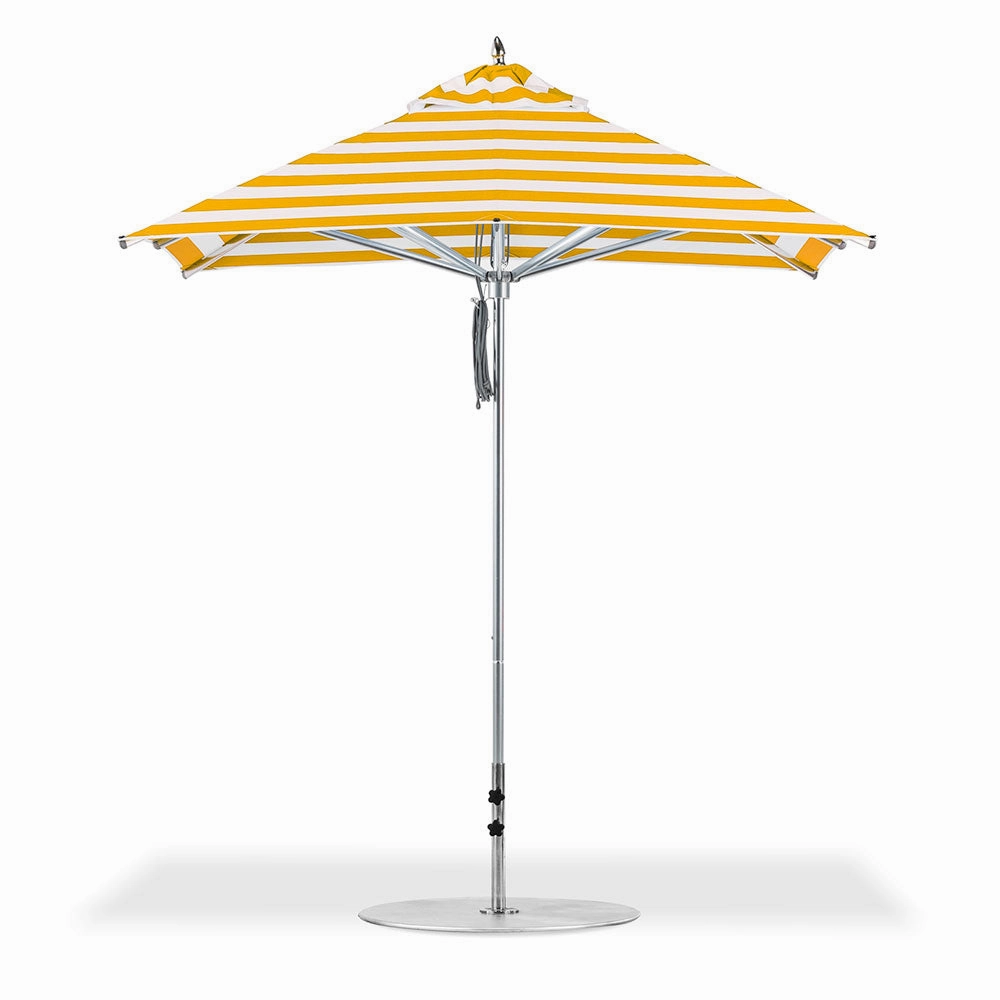 7.5' Sq Greenwich Aluminum Market Umbrella